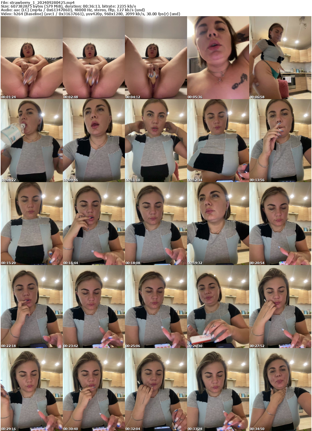 Preview thumb from strawberry_1 on 2024-09-28 @ bongacams