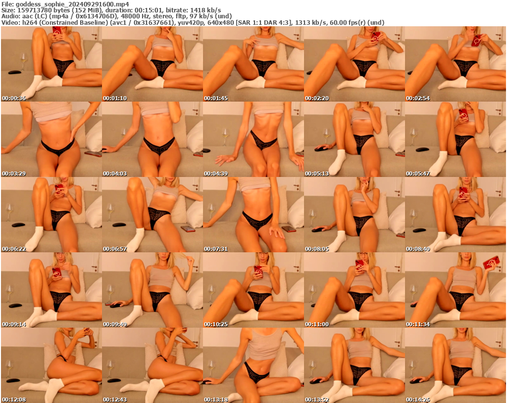 Preview thumb from goddess_sophie on 2024-09-29 @ bongacams