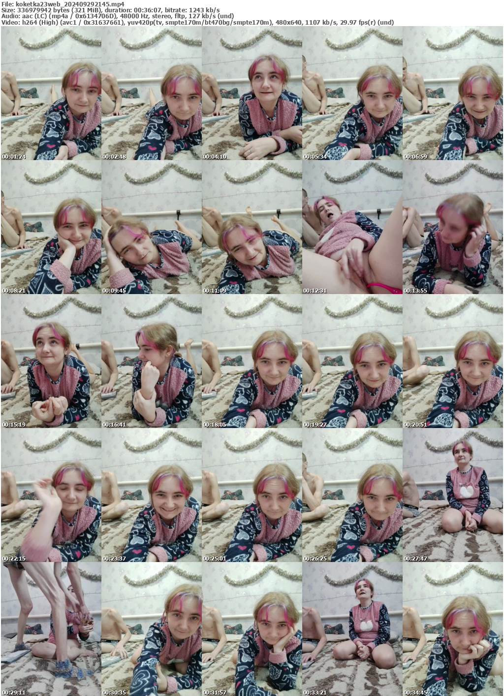 Preview thumb from koketka23web on 2024-09-29 @ bongacams