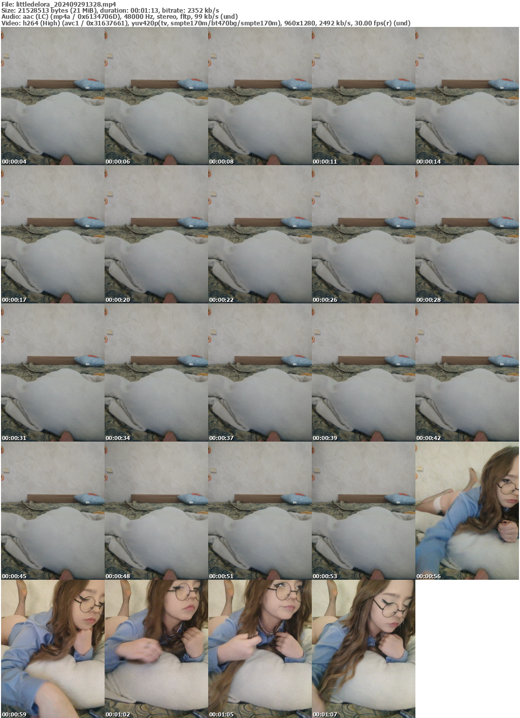 Preview thumb from littledelora on 2024-09-29 @ bongacams