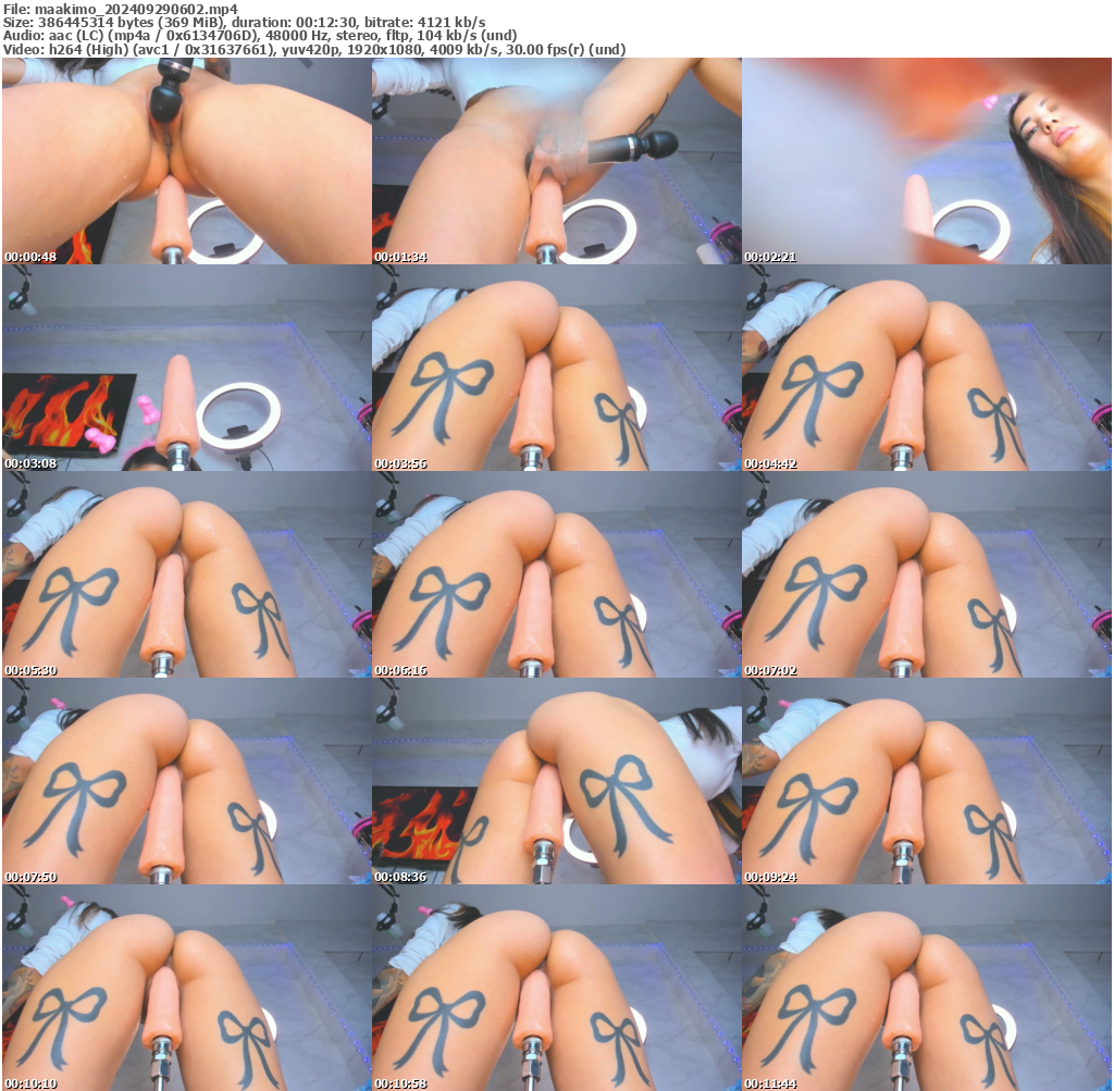 Preview thumb from maakimo on 2024-09-29 @ bongacams