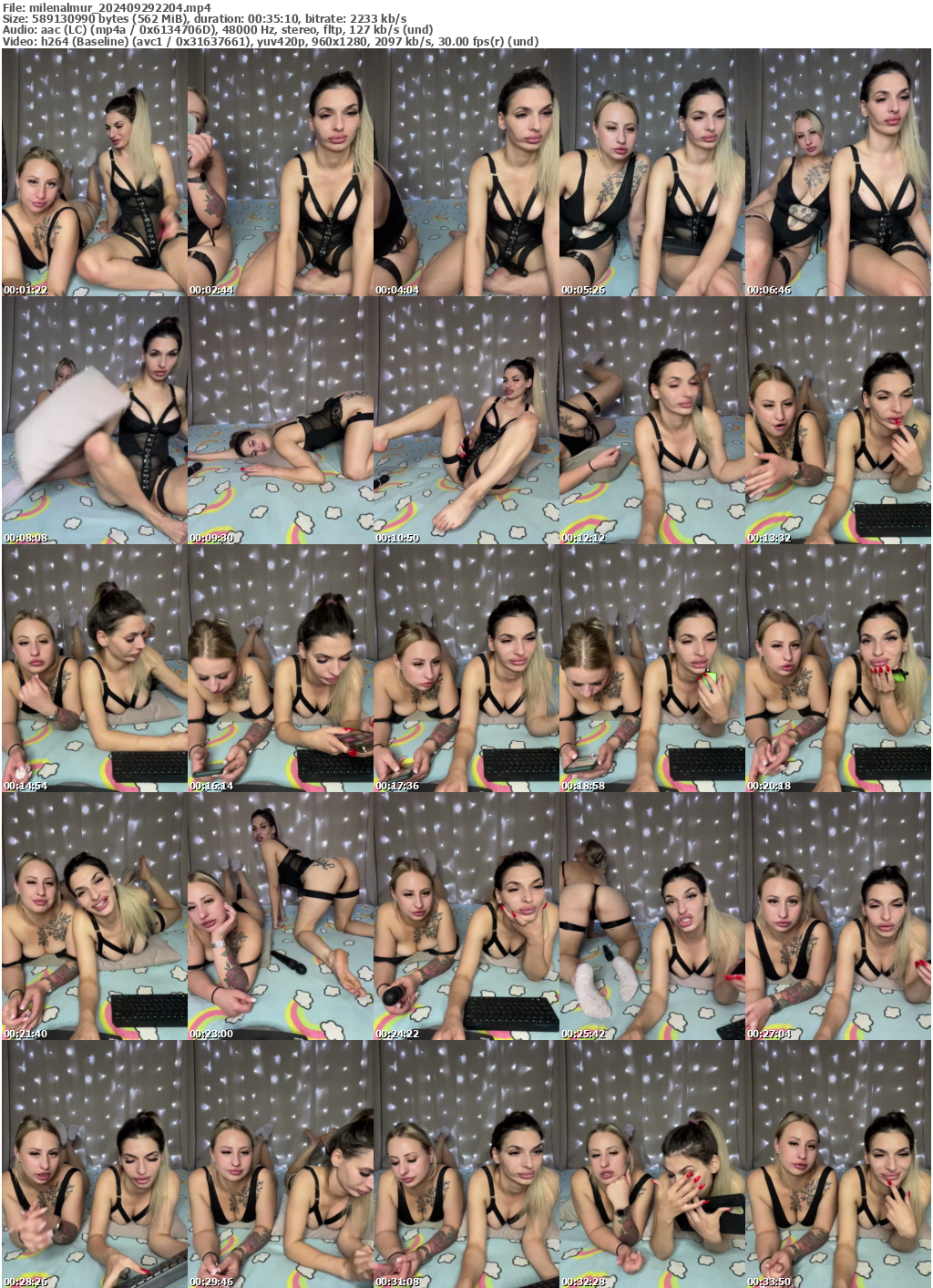 Preview thumb from milenalmur on 2024-09-29 @ bongacams