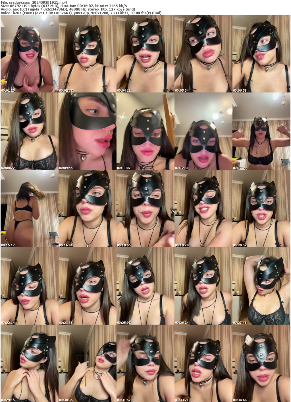 Preview thumb from sssdaryasss on 2024-09-29 @ bongacams