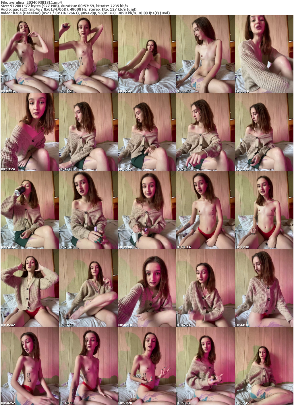 Preview thumb from awfulina on 2024-09-30 @ bongacams