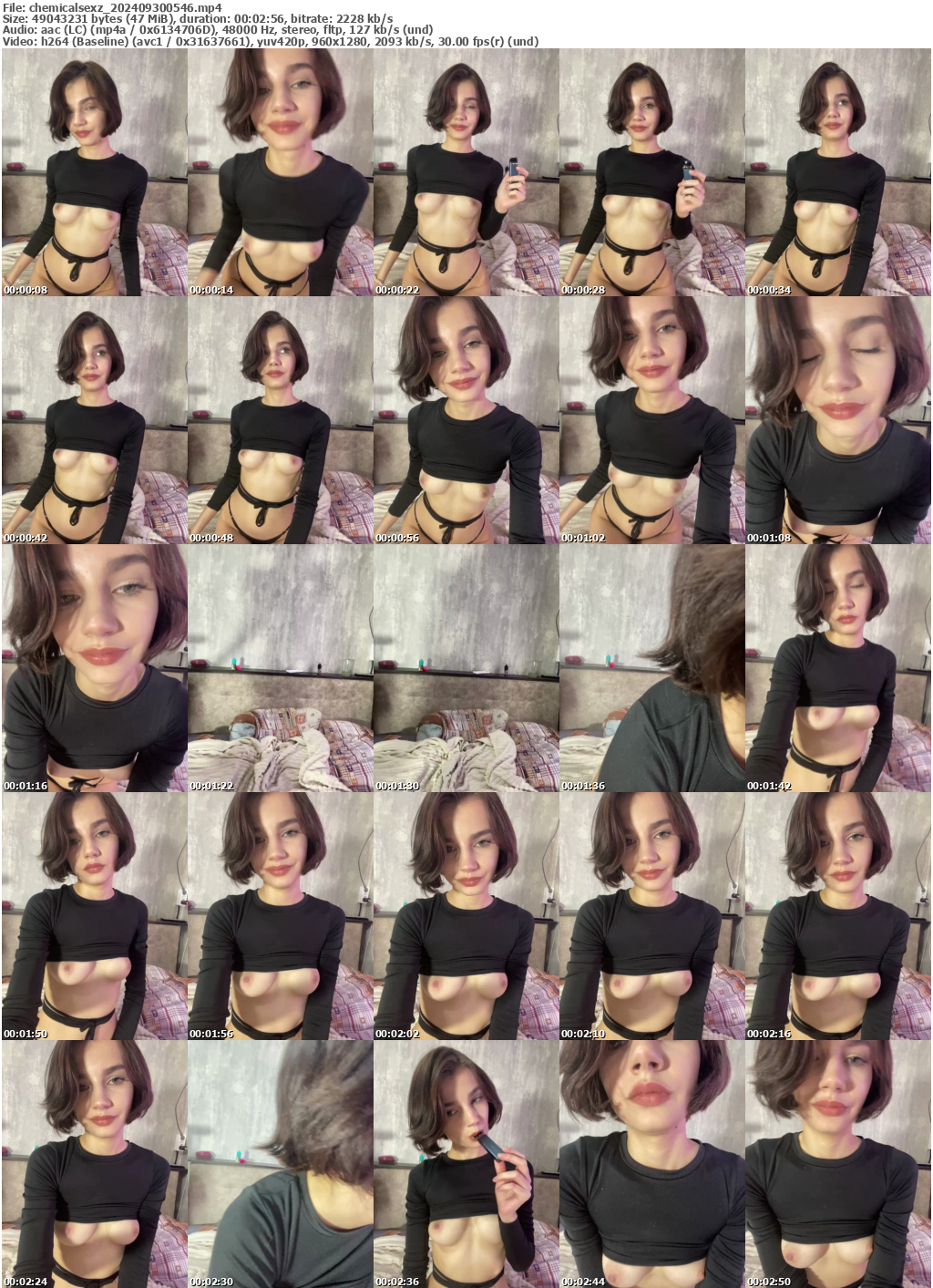 Preview thumb from chemicalsexz on 2024-09-30 @ bongacams