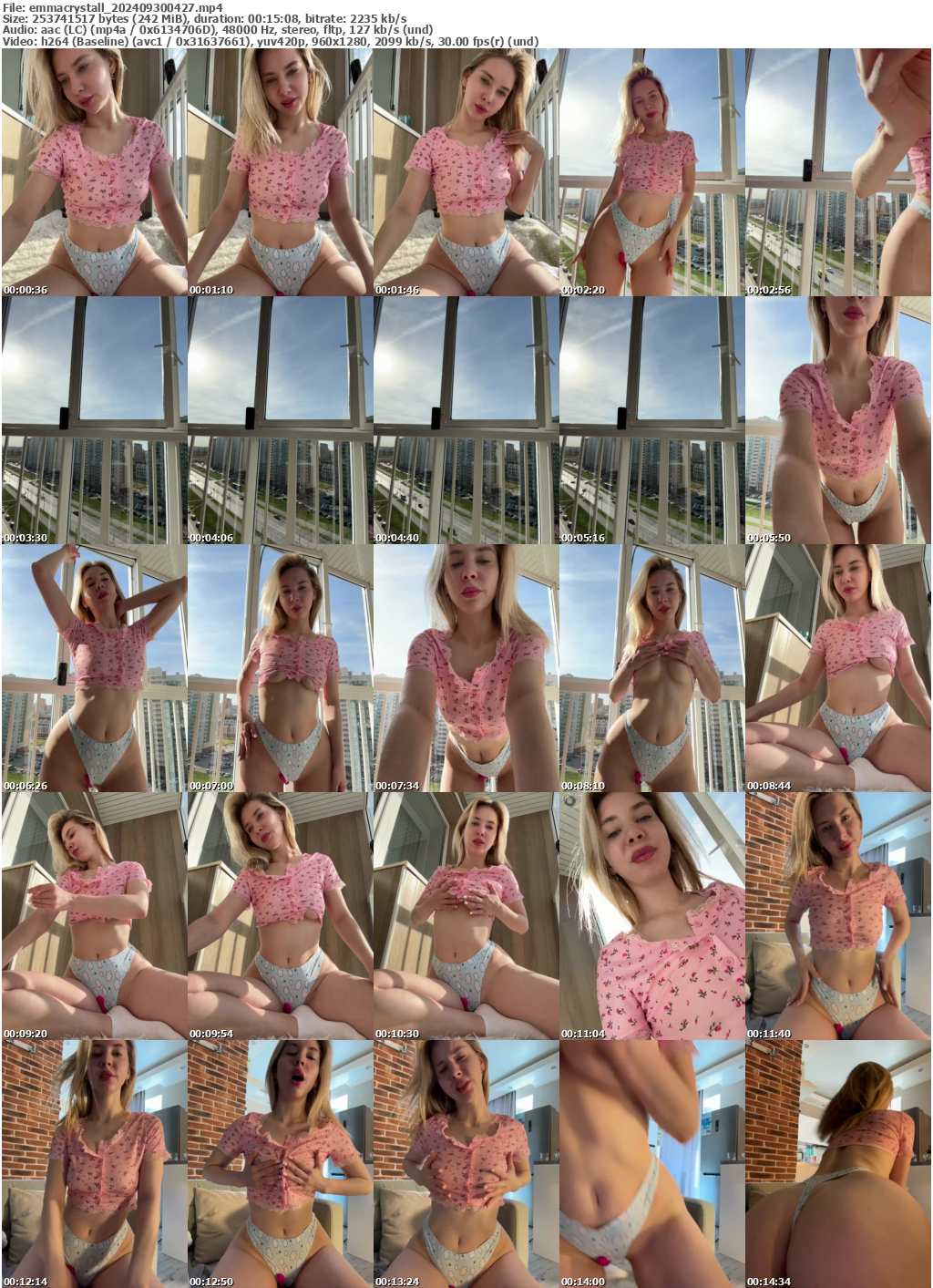 Preview thumb from emmacrystall on 2024-09-30 @ bongacams