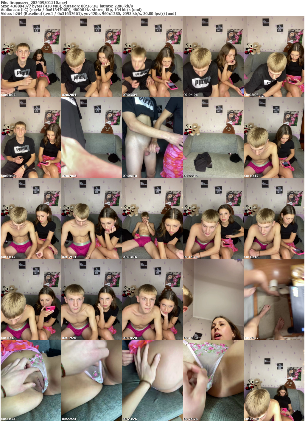 Preview thumb from firepussyy on 2024-09-30 @ bongacams