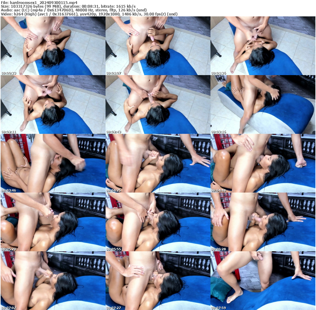 Preview thumb from hardroomsex1 on 2024-09-30 @ bongacams