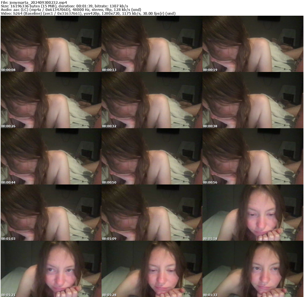 Preview thumb from jonymarta on 2024-09-30 @ bongacams
