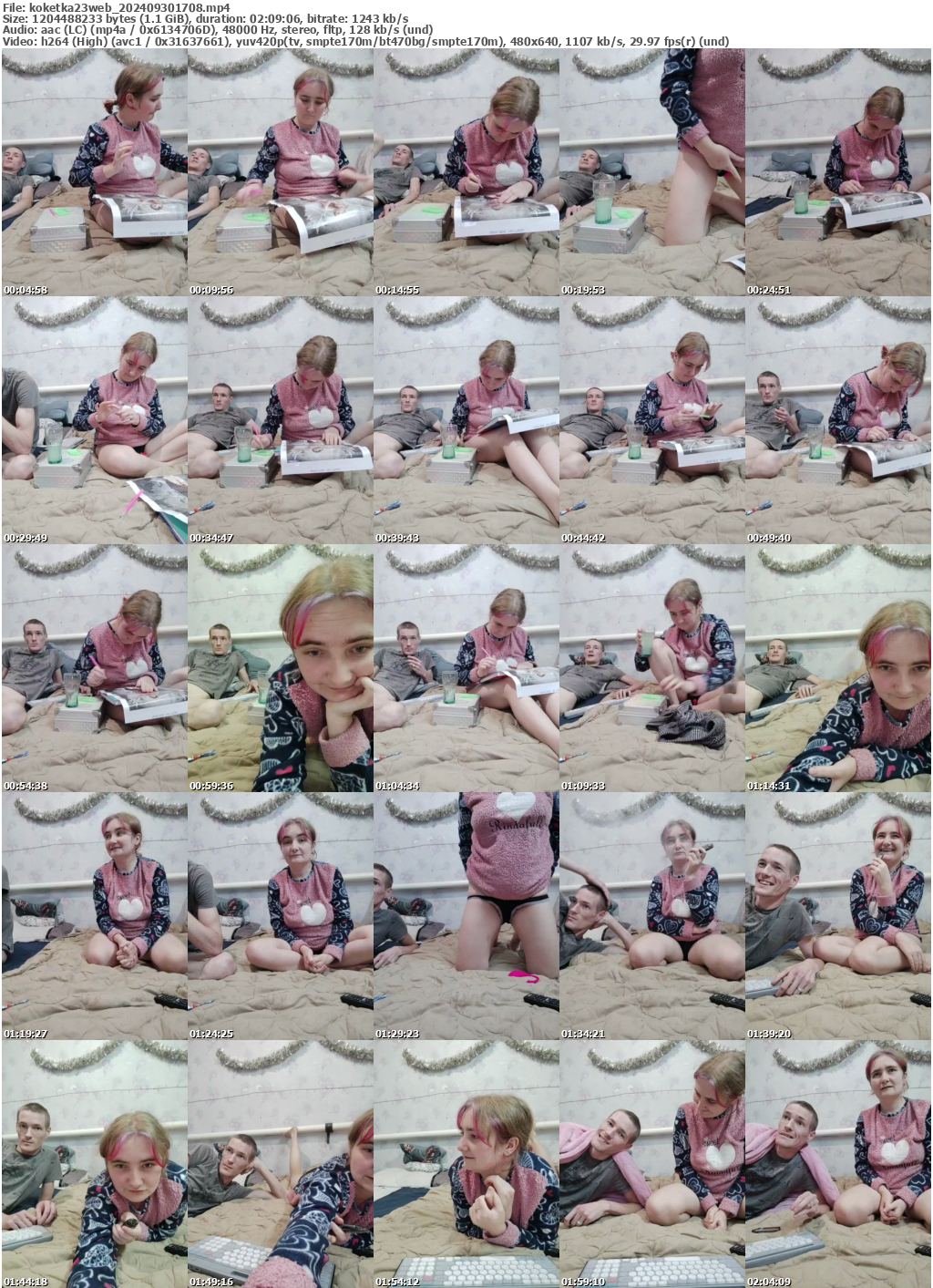 Preview thumb from koketka23web on 2024-09-30 @ bongacams