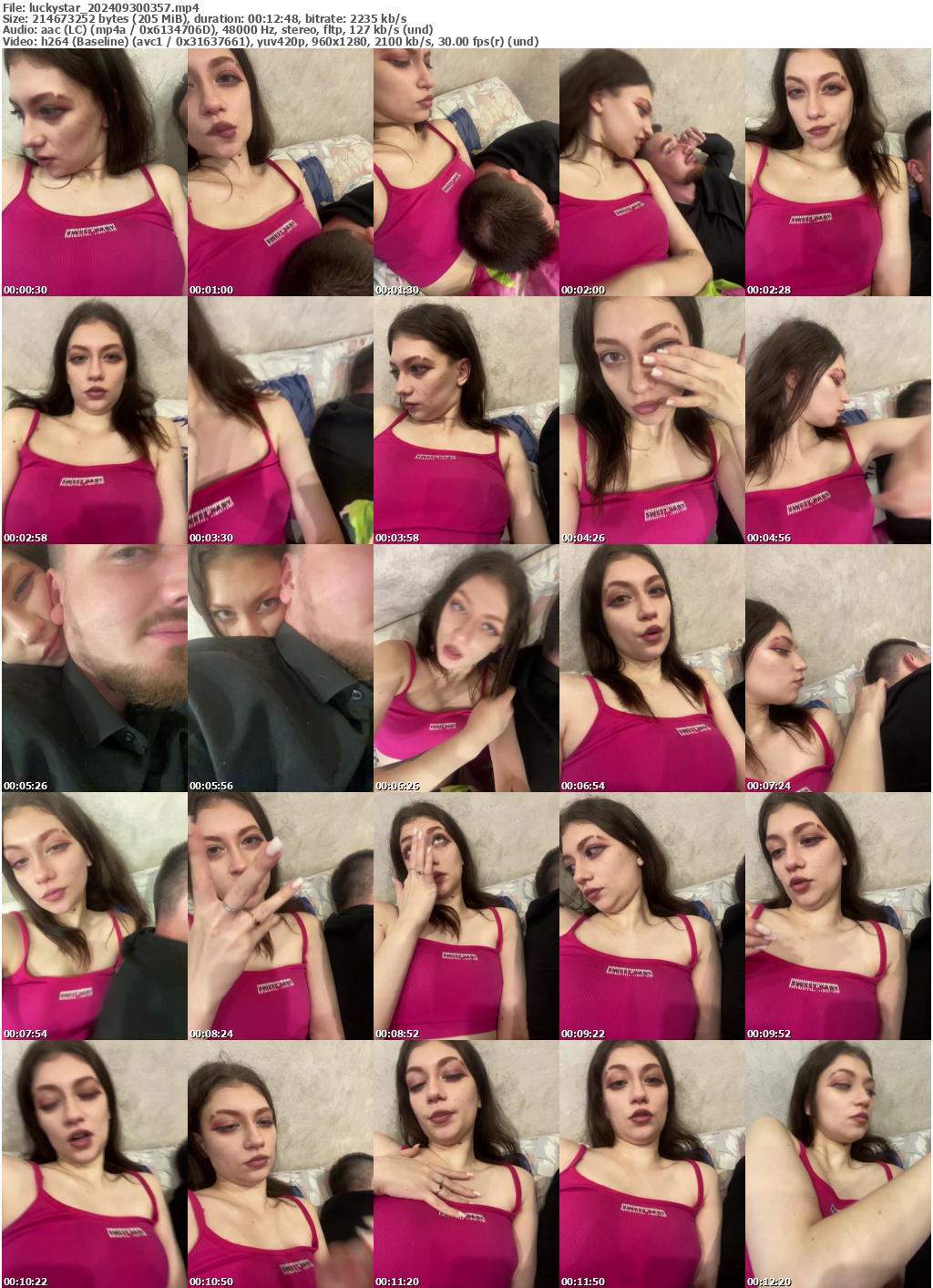 Preview thumb from luckystar on 2024-09-30 @ bongacams