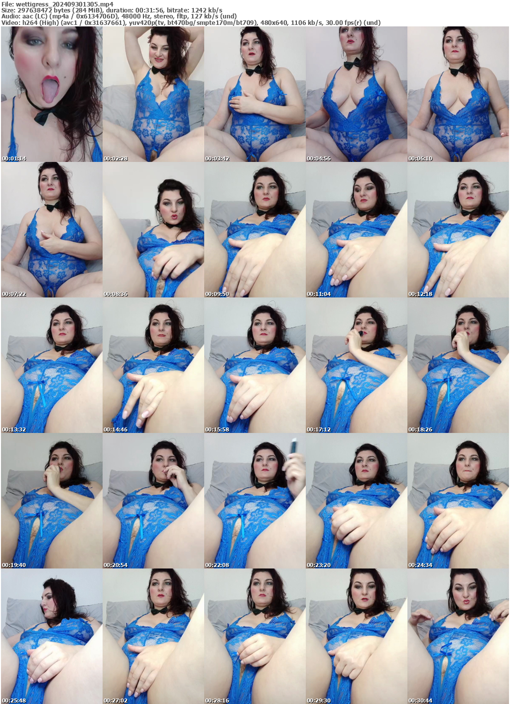 Preview thumb from wettigress on 2024-09-30 @ bongacams