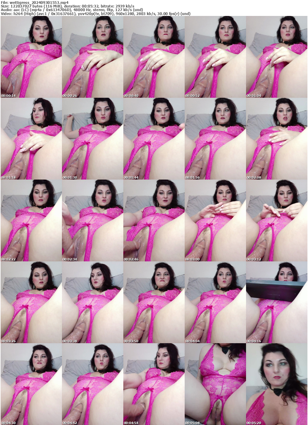 Preview thumb from wettigress on 2024-09-30 @ bongacams