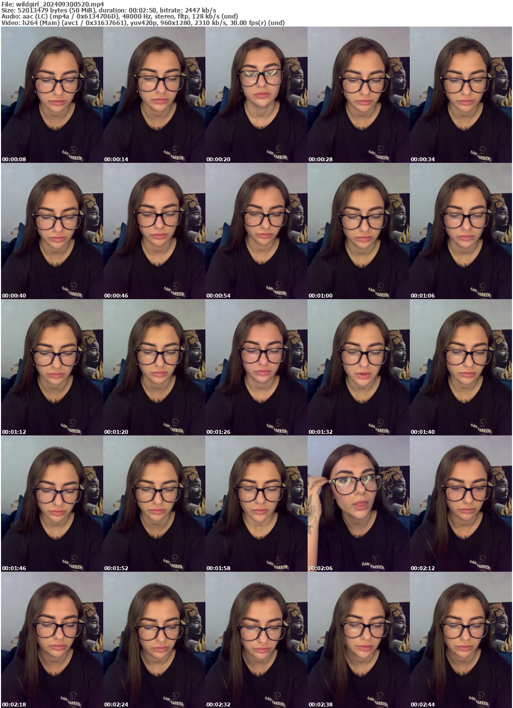 Preview thumb from wildgirl on 2024-09-30 @ bongacams