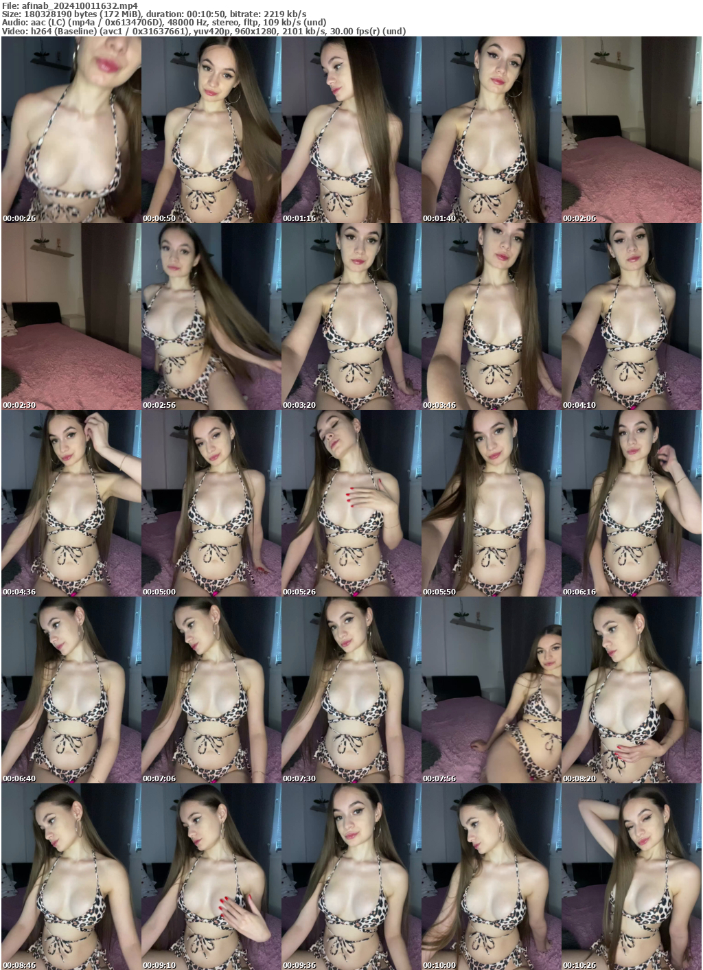 Preview thumb from afinab on 2024-10-01 @ bongacams