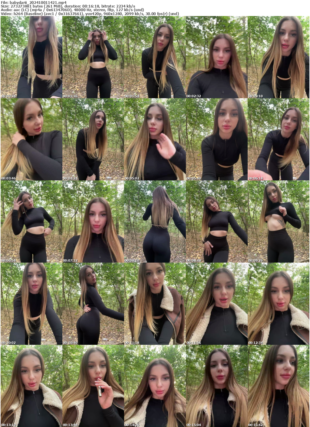 Preview thumb from babydarii on 2024-10-01 @ bongacams