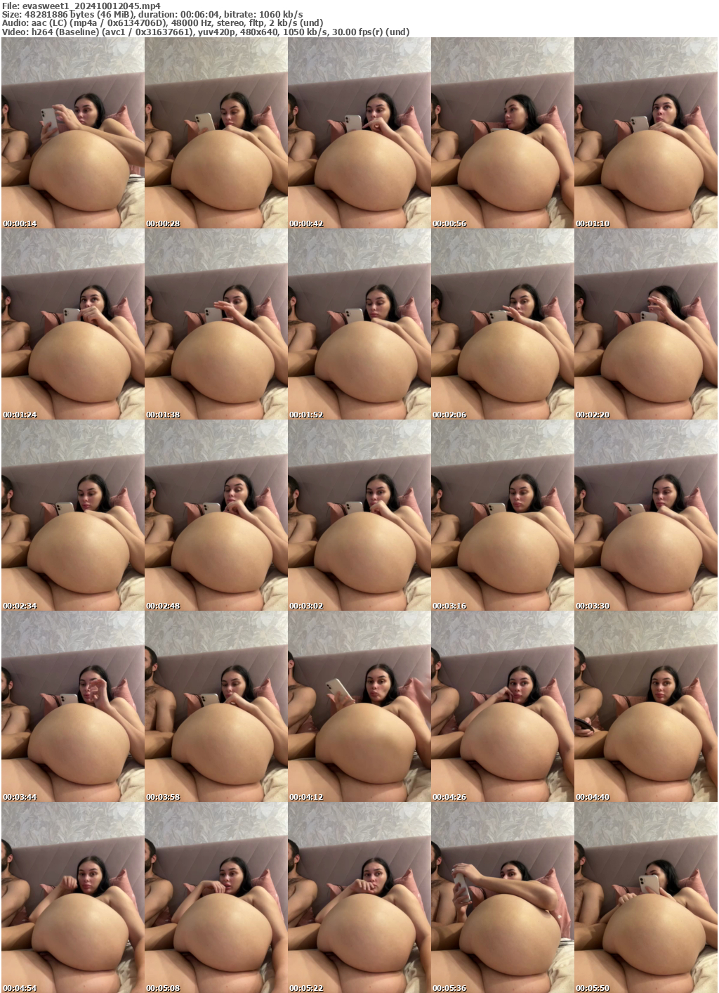 Preview thumb from evasweet1 on 2024-10-01 @ bongacams