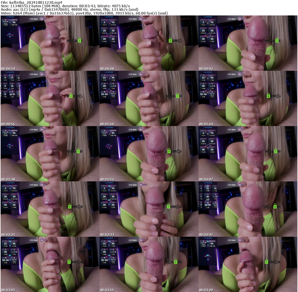 Preview thumb from kaffetka on 2024-10-01 @ bongacams