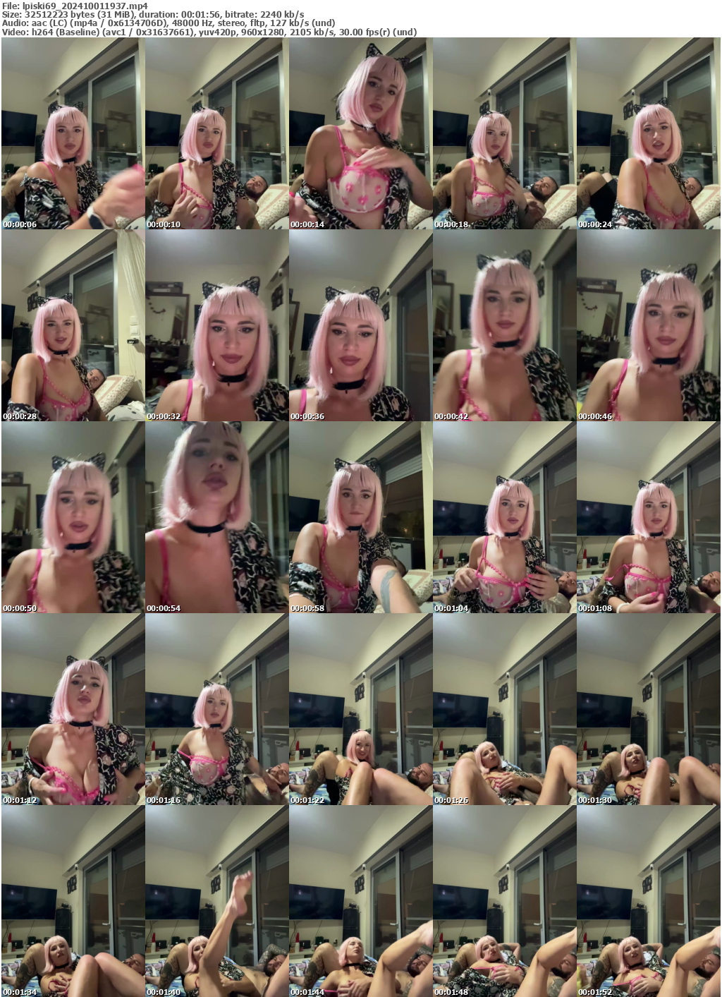 Preview thumb from lpiski69 on 2024-10-01 @ bongacams