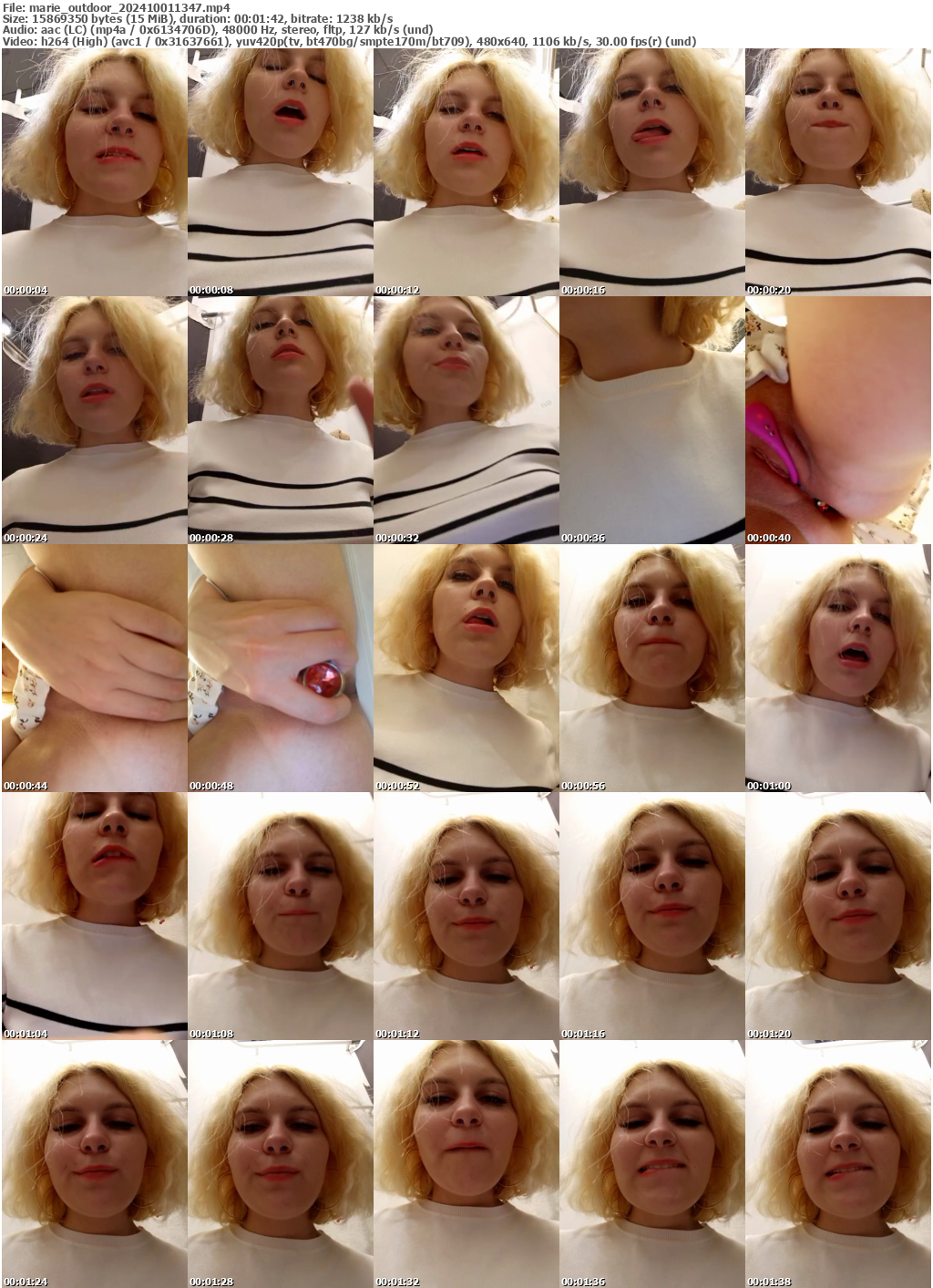 Preview thumb from marie_outdoor on 2024-10-01 @ bongacams