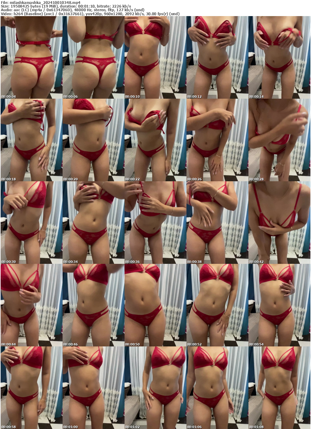 Preview thumb from milashkamashka on 2024-10-01 @ bongacams