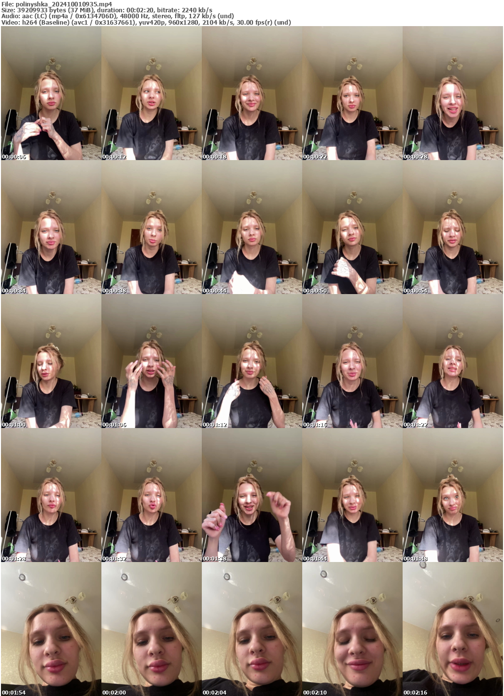 Preview thumb from polinyshka on 2024-10-01 @ bongacams