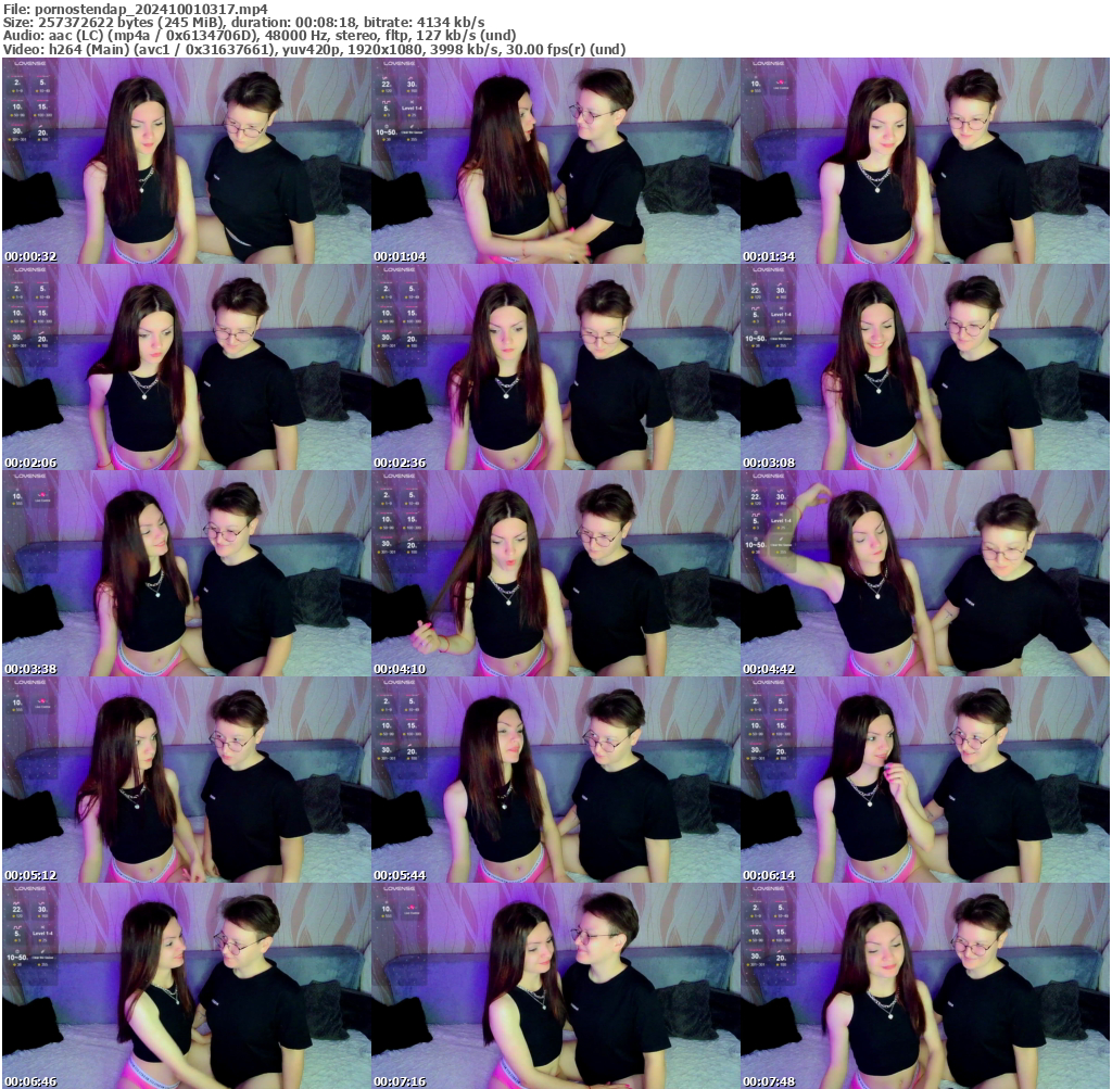 Preview thumb from pornostendap on 2024-10-01 @ bongacams