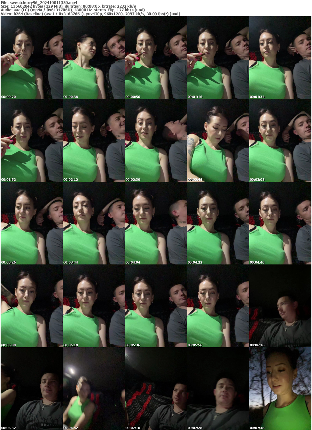 Preview thumb from sweetcherry96 on 2024-10-01 @ bongacams