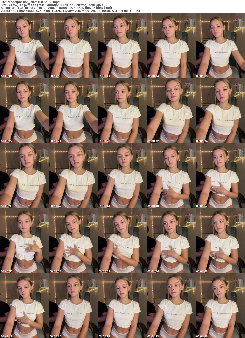 Preview thumb from tenderpassion on 2024-10-01 @ bongacams