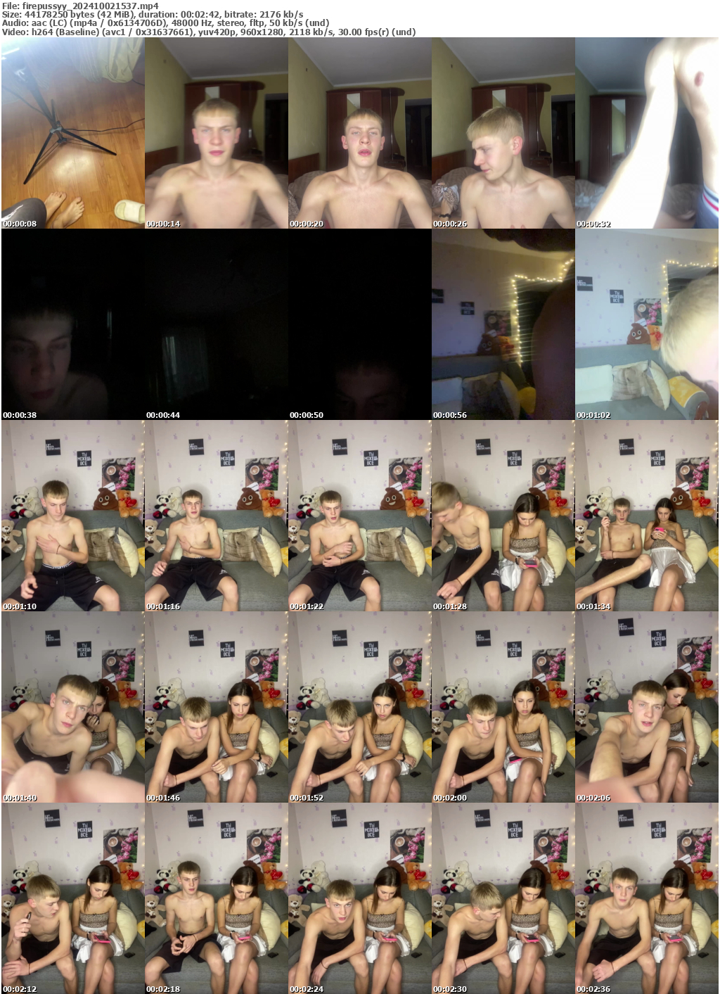 Preview thumb from firepussyy on 2024-10-02 @ bongacams