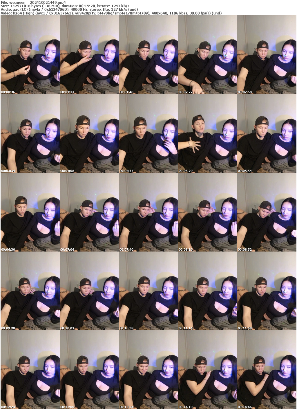 Preview thumb from wequeen_ on 2024-10-02 @ bongacams