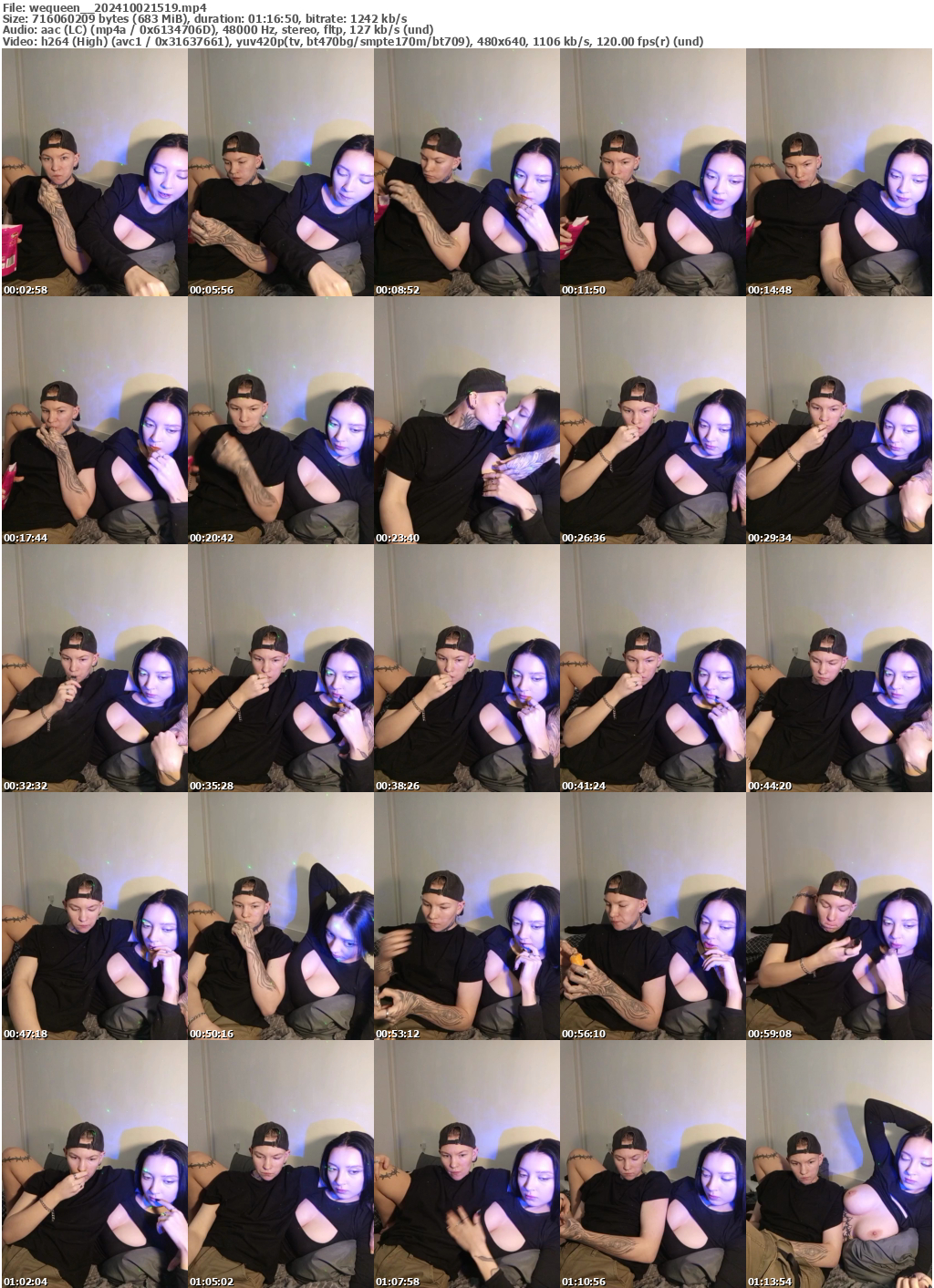 Preview thumb from wequeen_ on 2024-10-02 @ bongacams