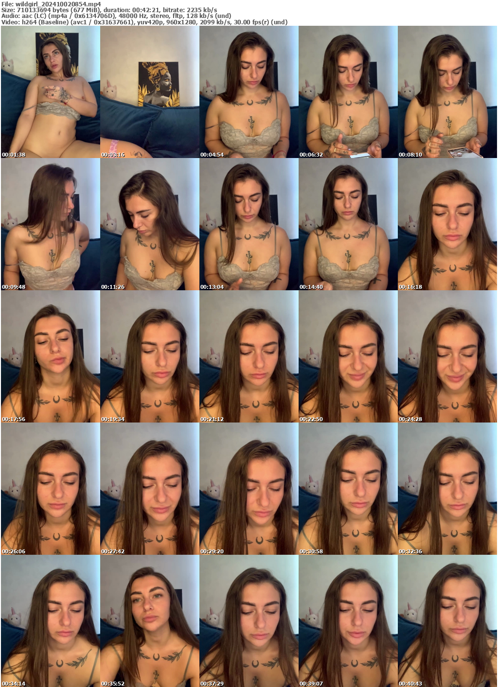 Preview thumb from wildgirl on 2024-10-02 @ bongacams