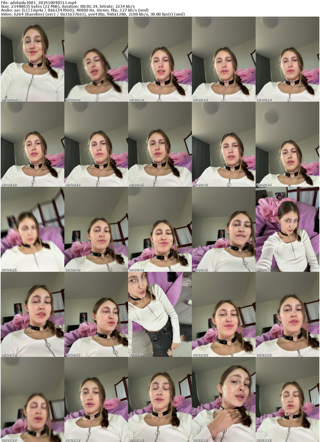 Preview thumb from adelaida1001 on 2024-10-04 @ bongacams