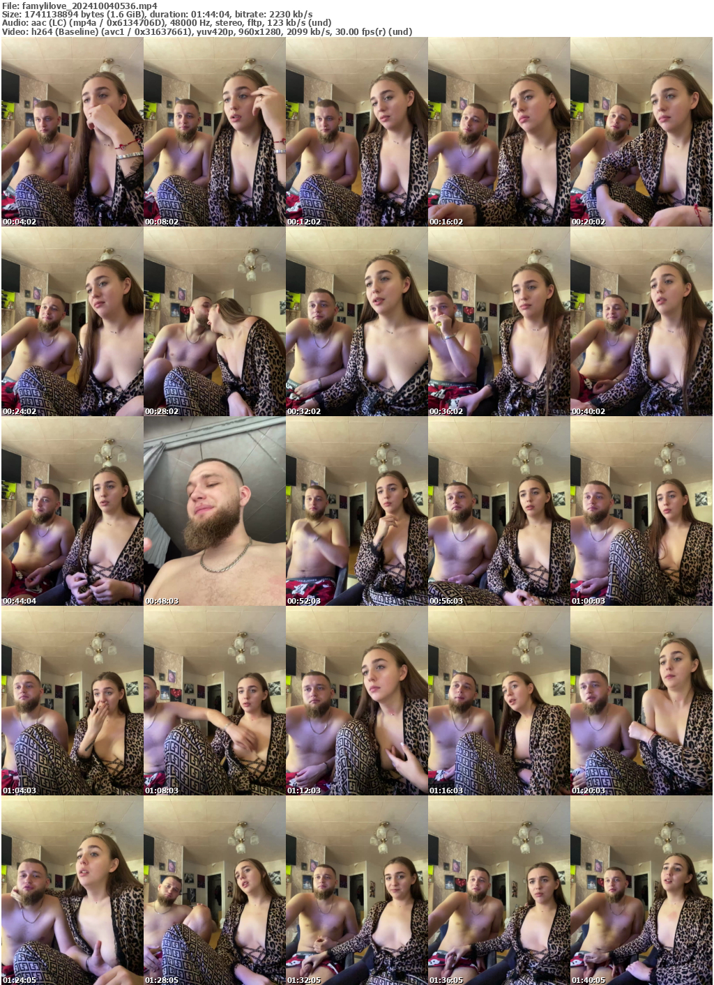 Preview thumb from famylilove on 2024-10-04 @ bongacams