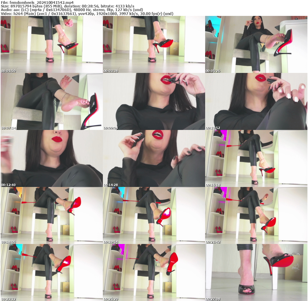 Preview thumb from femdomheels on 2024-10-04 @ bongacams