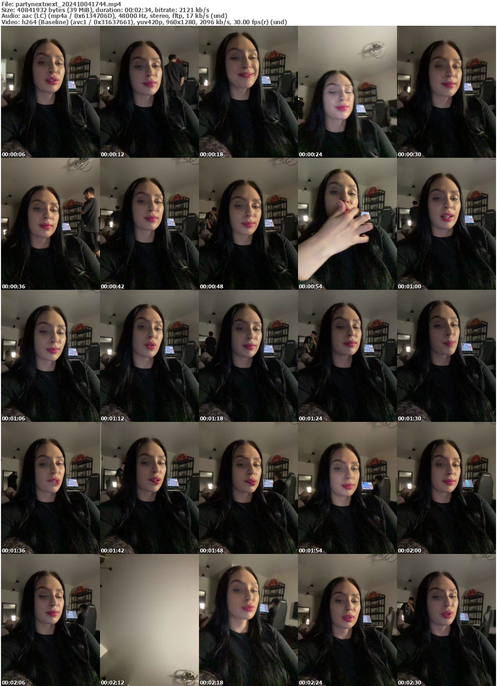 Preview thumb from partynextnext on 2024-10-04 @ bongacams