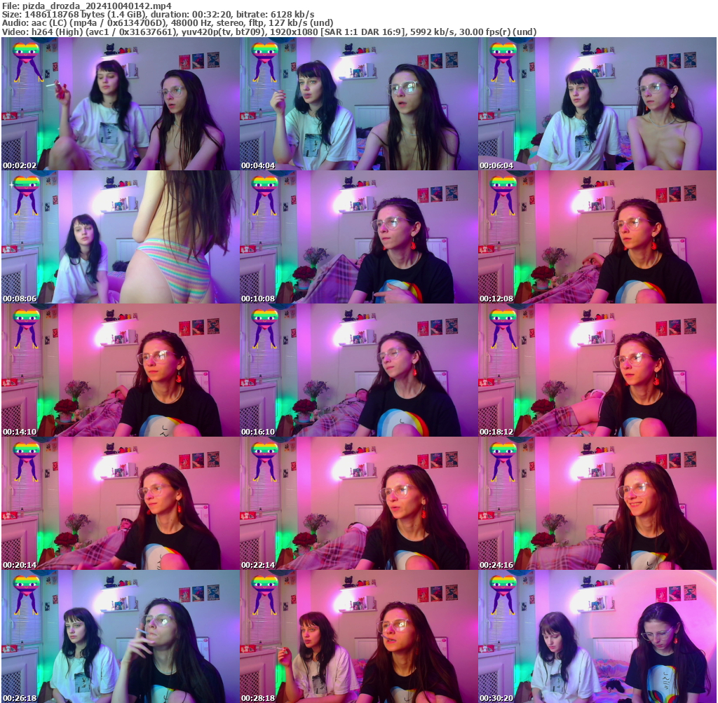 Preview thumb from pizda_drozda on 2024-10-04 @ bongacams