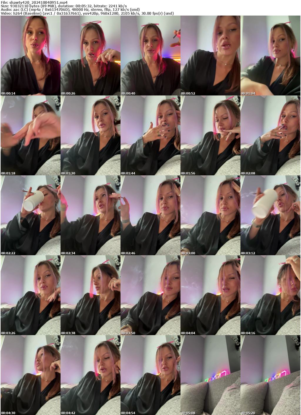 Preview thumb from shawty420 on 2024-10-04 @ bongacams