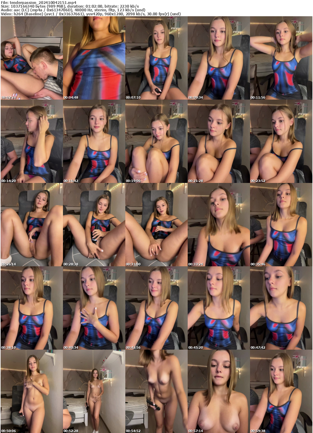 Preview thumb from tenderpassion on 2024-10-04 @ bongacams