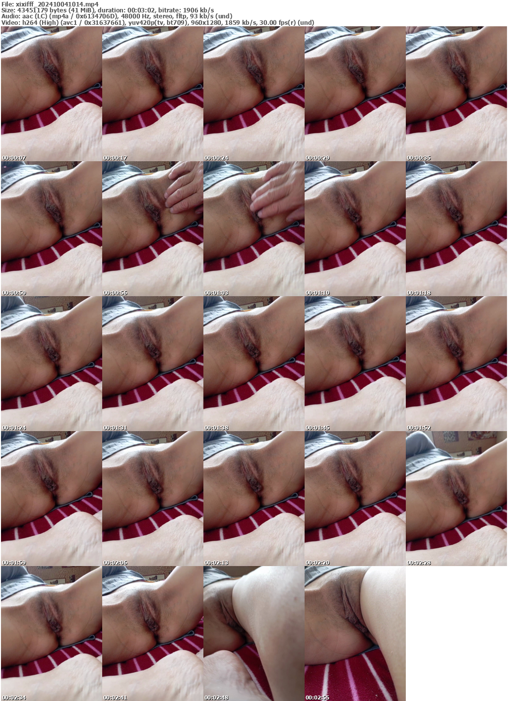 Preview thumb from xixifff on 2024-10-04 @ bongacams