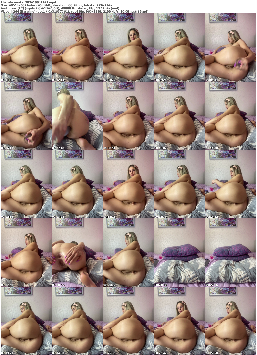 Preview thumb from alisamaks on 2024-10-05 @ bongacams