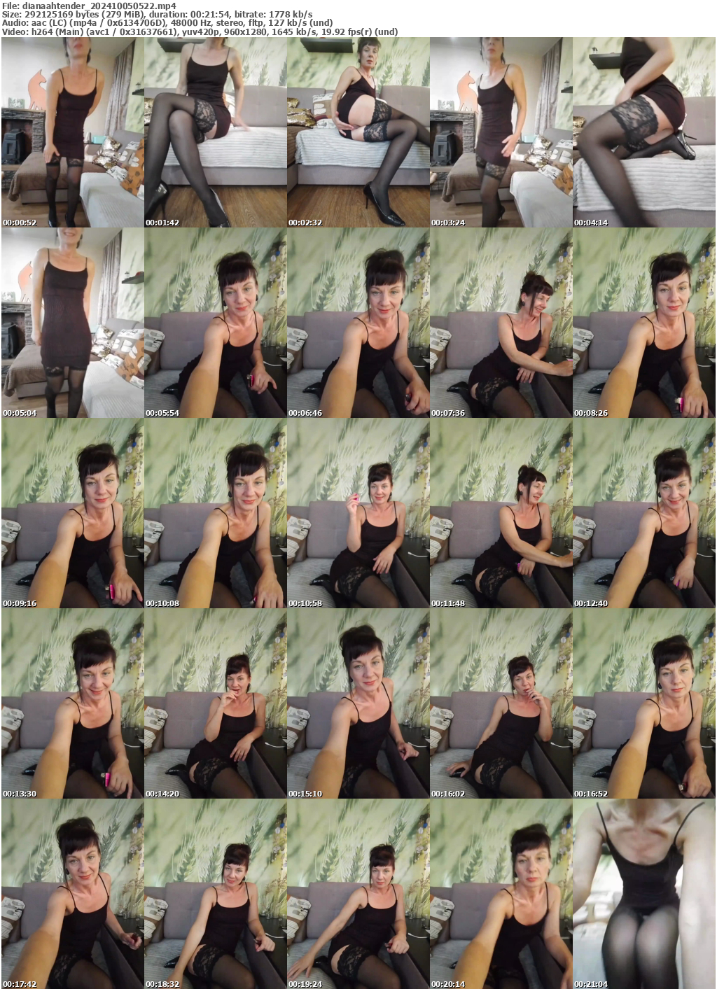 Preview thumb from dianaahtender on 2024-10-05 @ bongacams