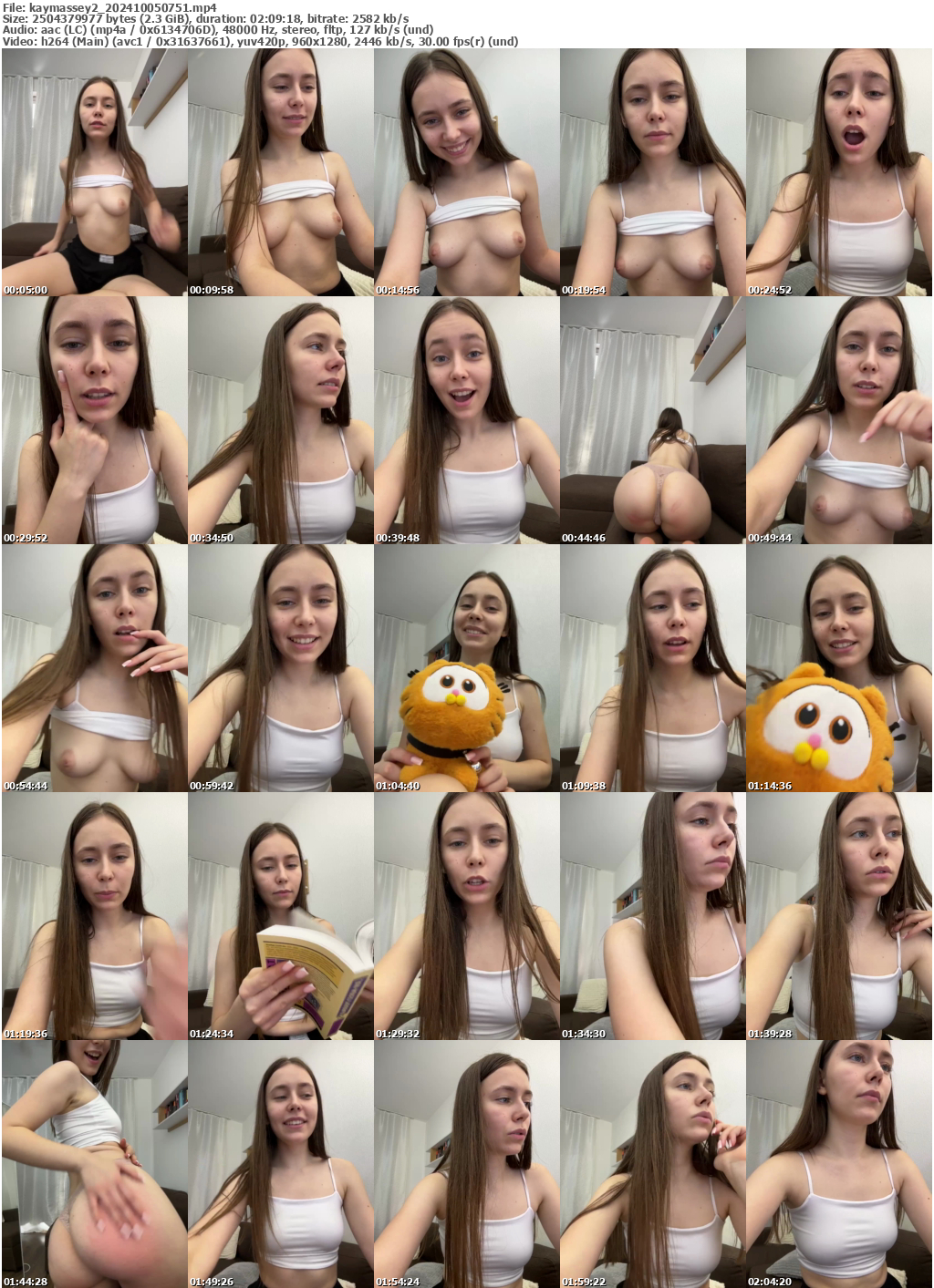 Preview thumb from kaymassey2 on 2024-10-05 @ bongacams