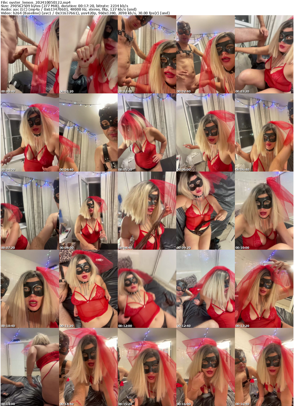 Preview thumb from oyster_lemon on 2024-10-05 @ bongacams