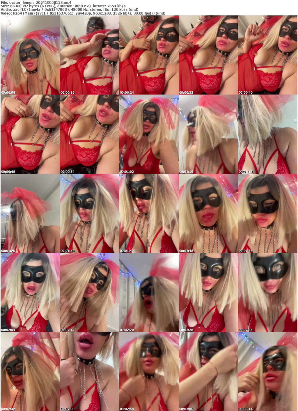 Preview thumb from oyster_lemon on 2024-10-05 @ bongacams