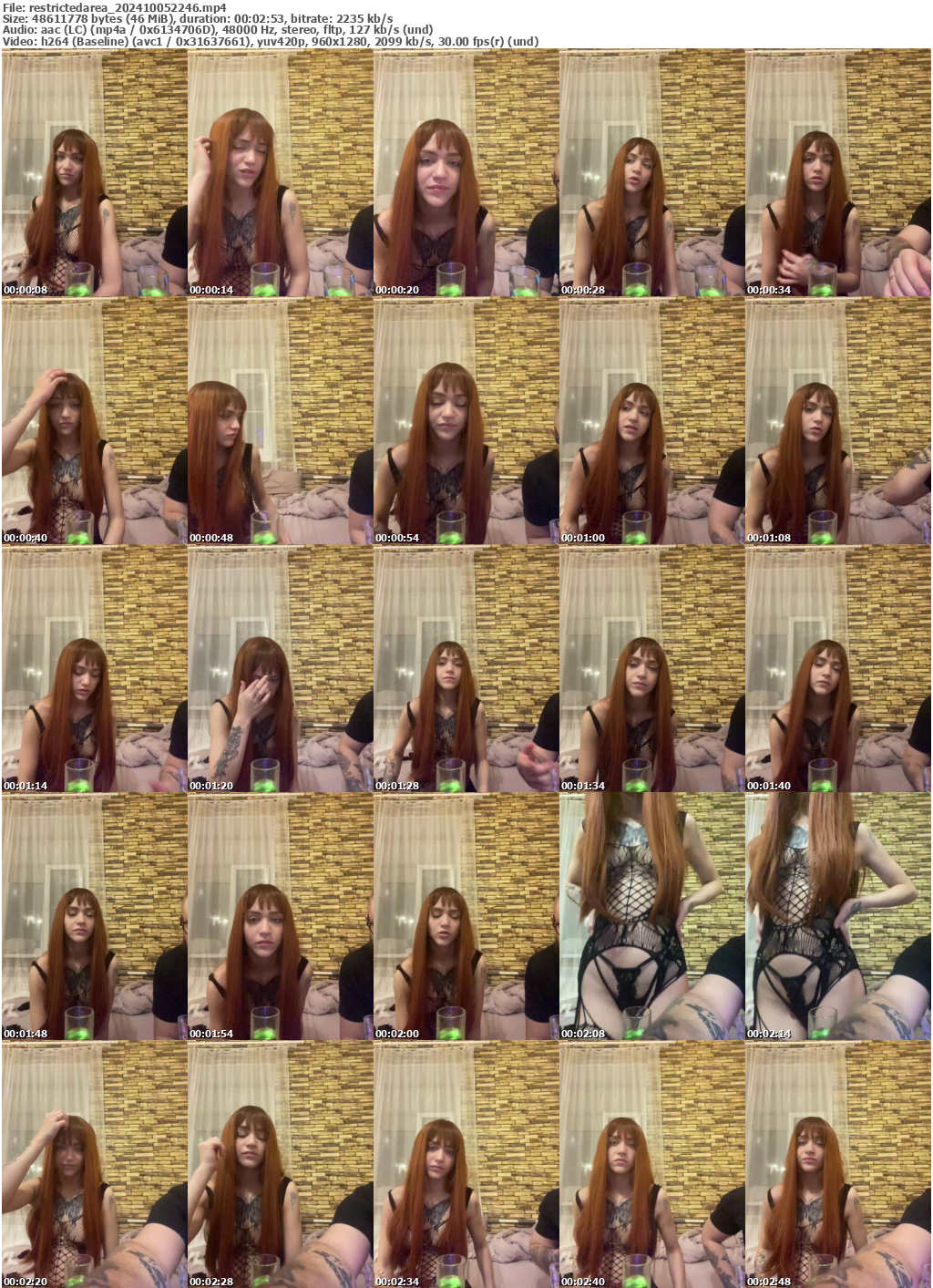 Preview thumb from restrictedarea on 2024-10-05 @ bongacams