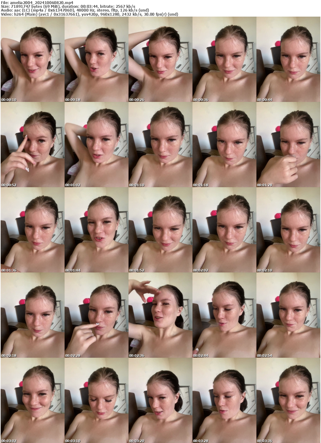 Preview thumb from amelia2004 on 2024-10-06 @ bongacams