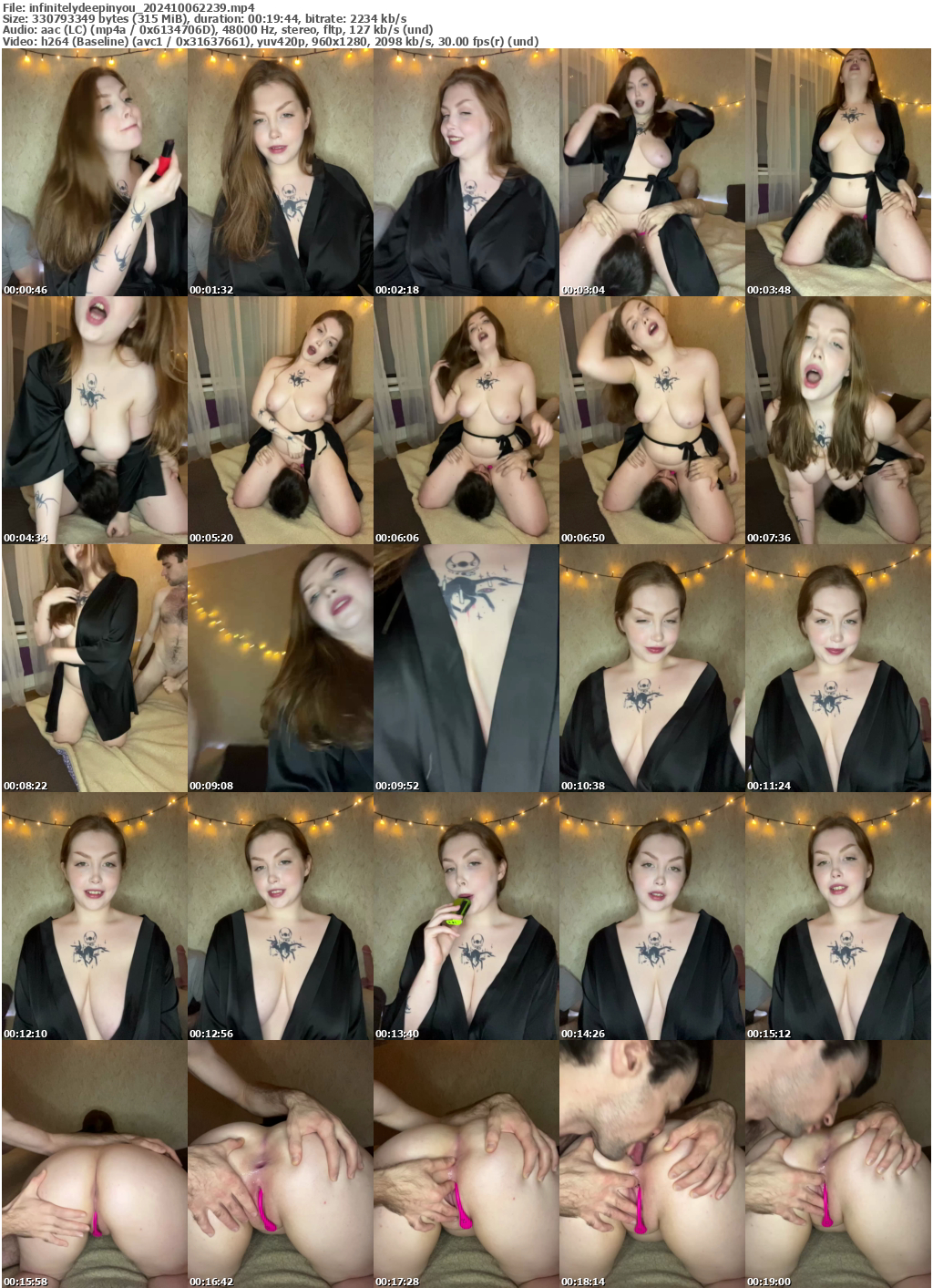 Preview thumb from infinitelydeepinyou on 2024-10-06 @ bongacams