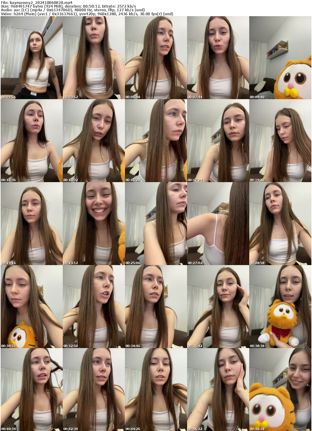 Preview thumb from kaymassey2 on 2024-10-06 @ bongacams